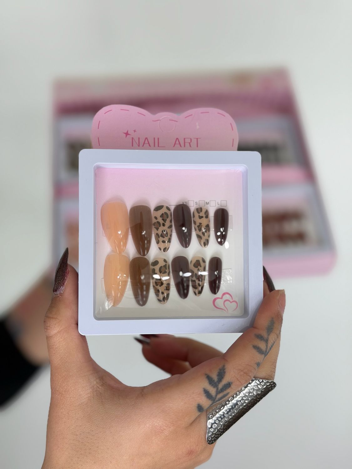 Uñas postizas por mayor ($60 c/u paquete mínimo de 12 unidades)