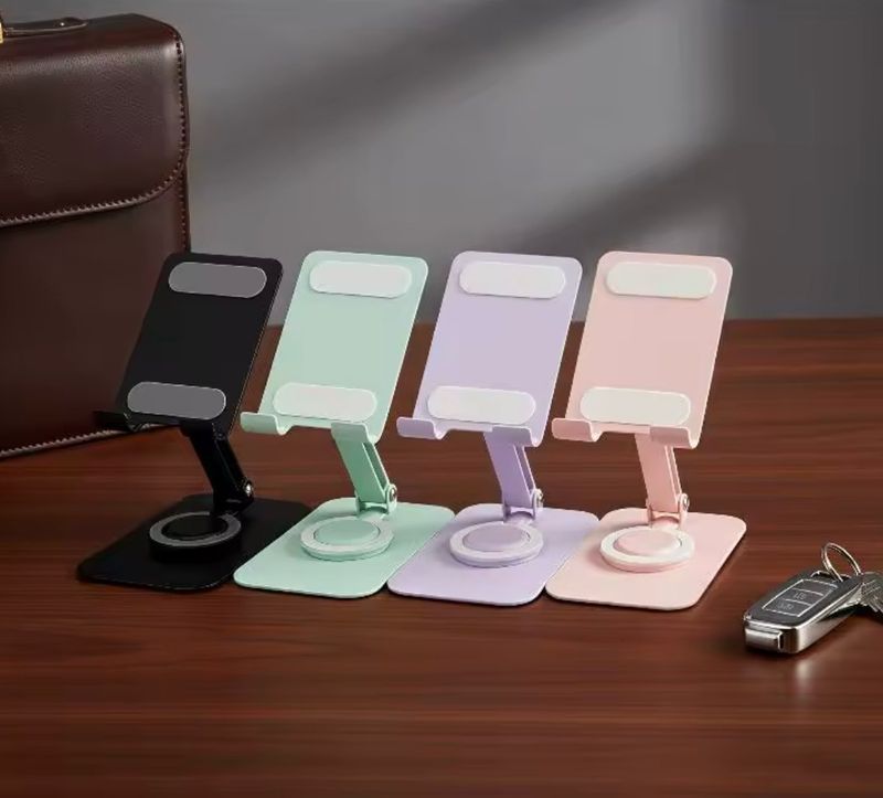 Soporte plegable para celular por mayor ($90 c/u paquete mínimo de 12 unidades)