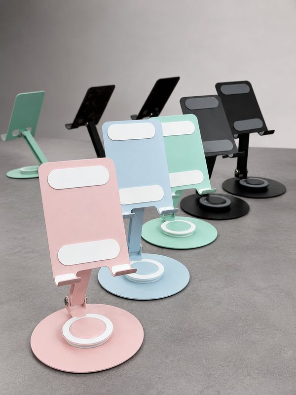 Soporte plegable para celular por mayor ($90 c/u paquete mínimo de 12 unidades)