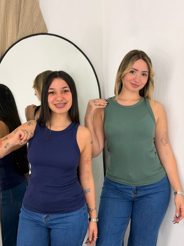 Musculosa deportiva por mayor ($160 c/u paquete mínimo de 12 unidades)