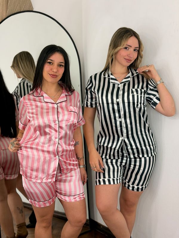Conjunto de pijama de mujer por mayor ($290 c/u paquete mínimo de 12 unidades)
