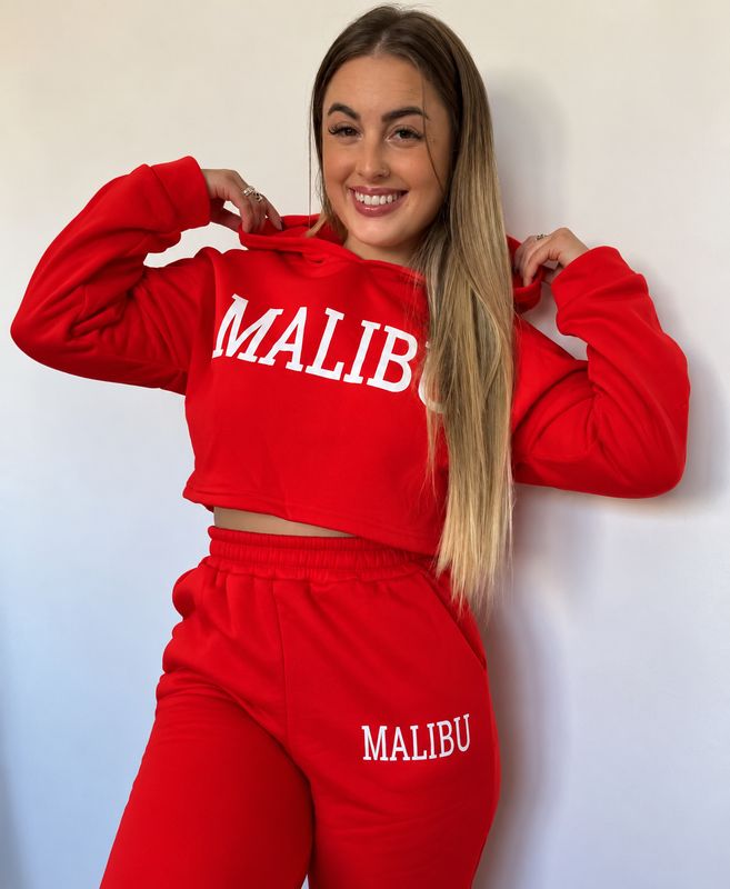 Conjunto malibu buzo corto + pantalon deportivo