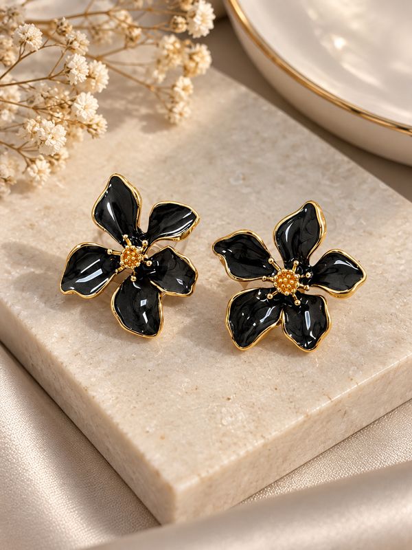 Caravana de flor por mayor ($90 c/u paquete minimo  de 12 unidades)