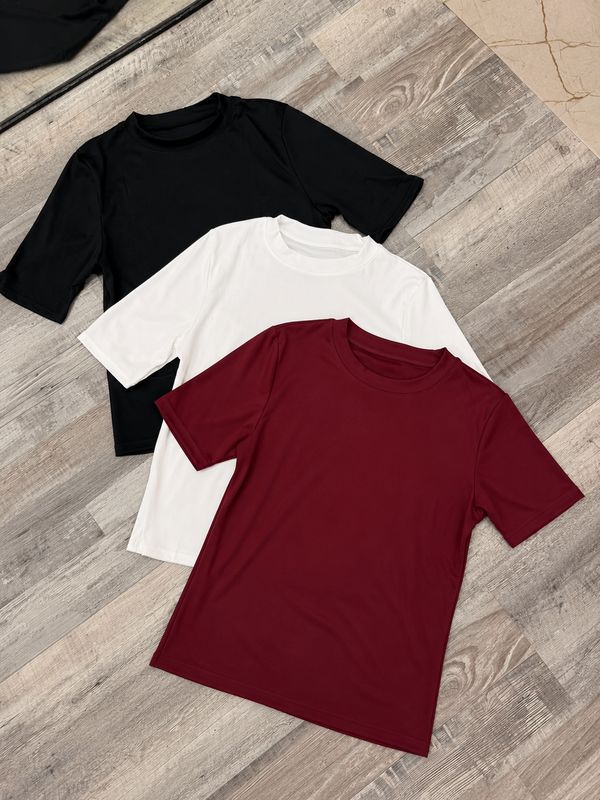 Remera basica algodon