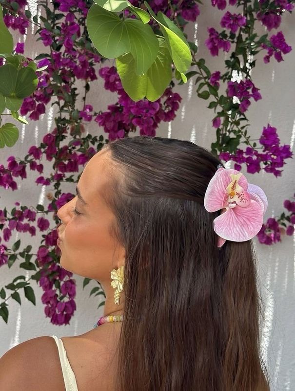 Pinza flor hawaiana
