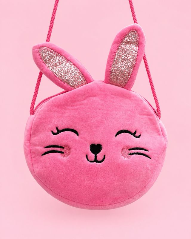 Bolso infantil conejito poro mayor ($120 c/u paquete de 12 unidades)