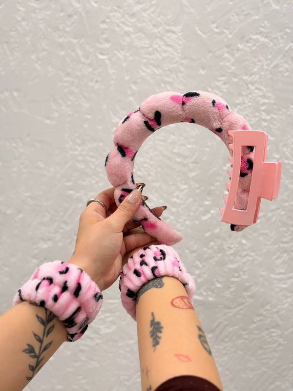 Set de diadema, vincha y pinza por mayor ($190 c/u paquete de 12 unidades)