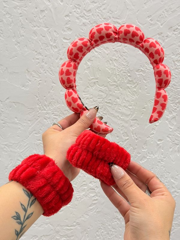 Set de diadema,vincha y pinza por mayor ($190 c/u paquete 12 unidades)