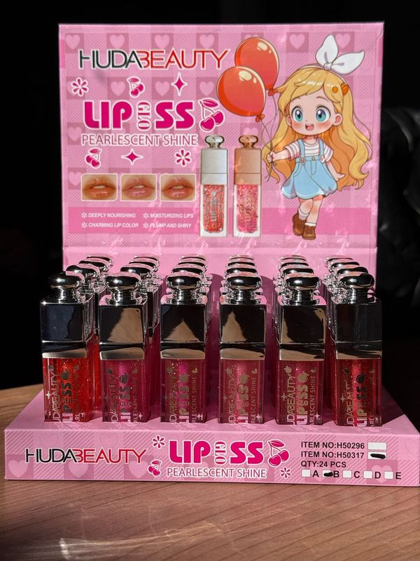 Labial gloss de brillitos