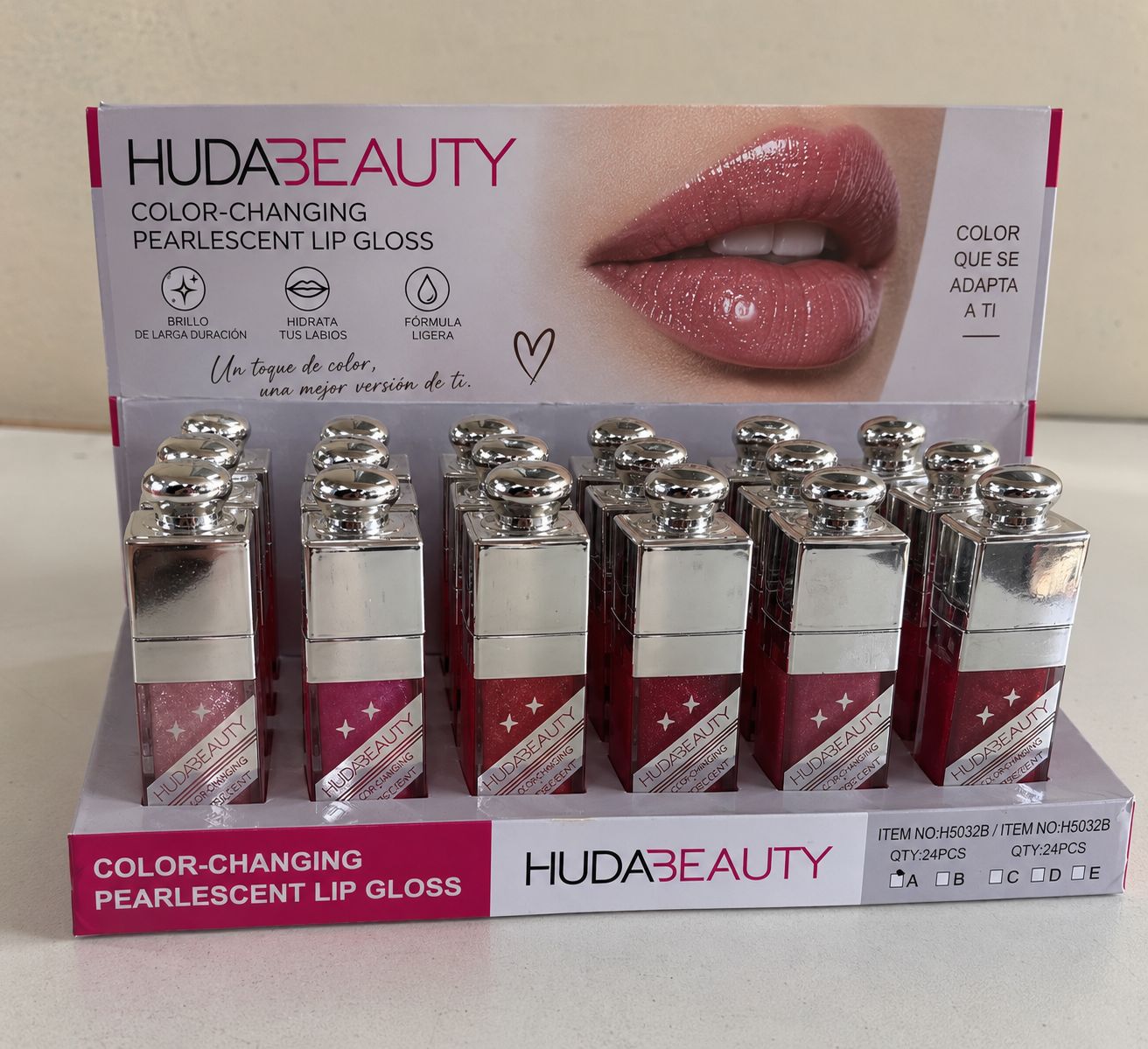 Labial gloss de brillitos