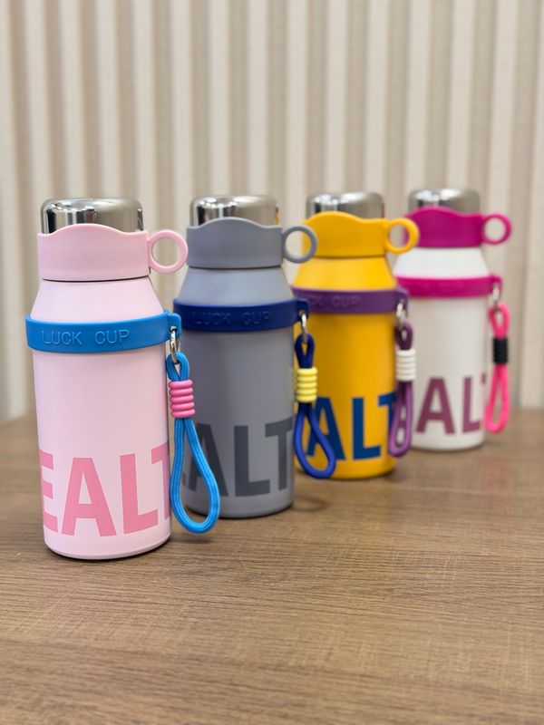 Termo con taza y agarre de 700ml