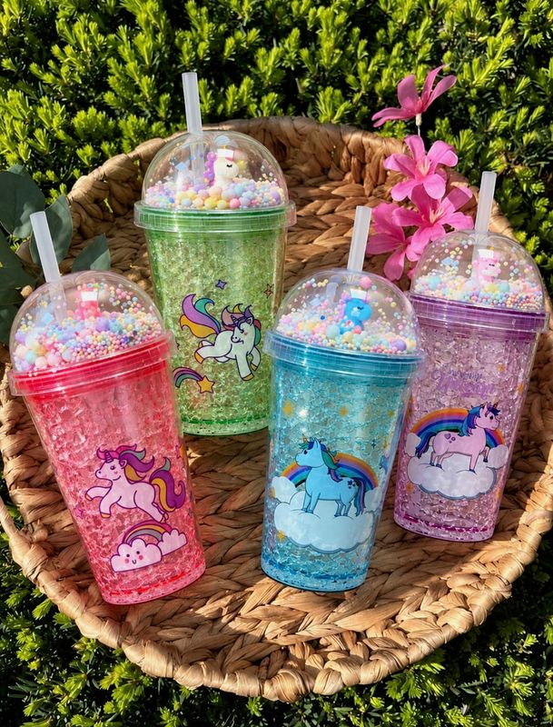 Vaso plastico con sorbito