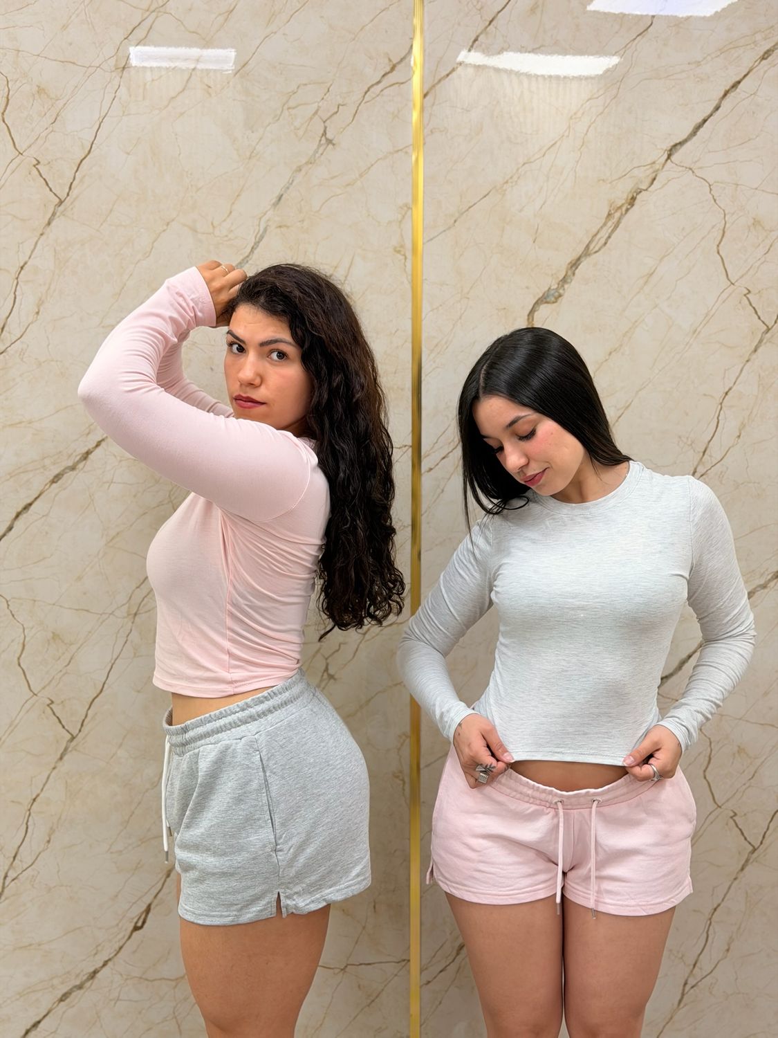 Remera basica mangas largas Remera basica mangas largas