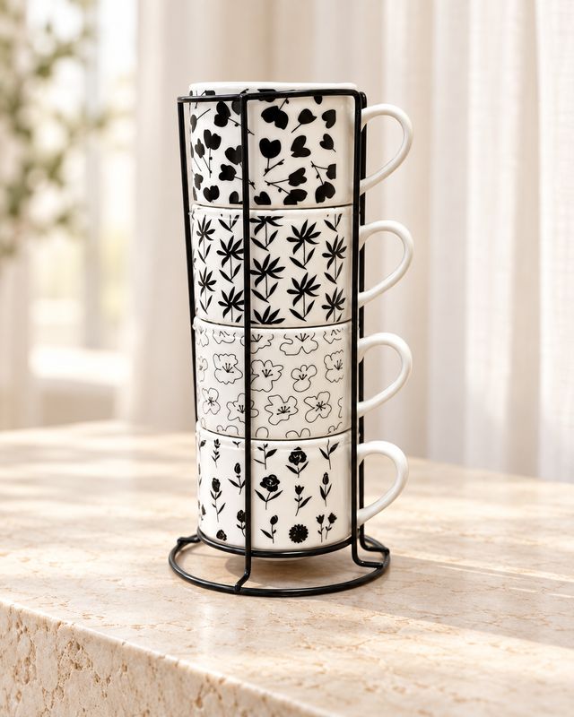 Set de 4 tazas Pinterest Set de 4 tazas Pinterest