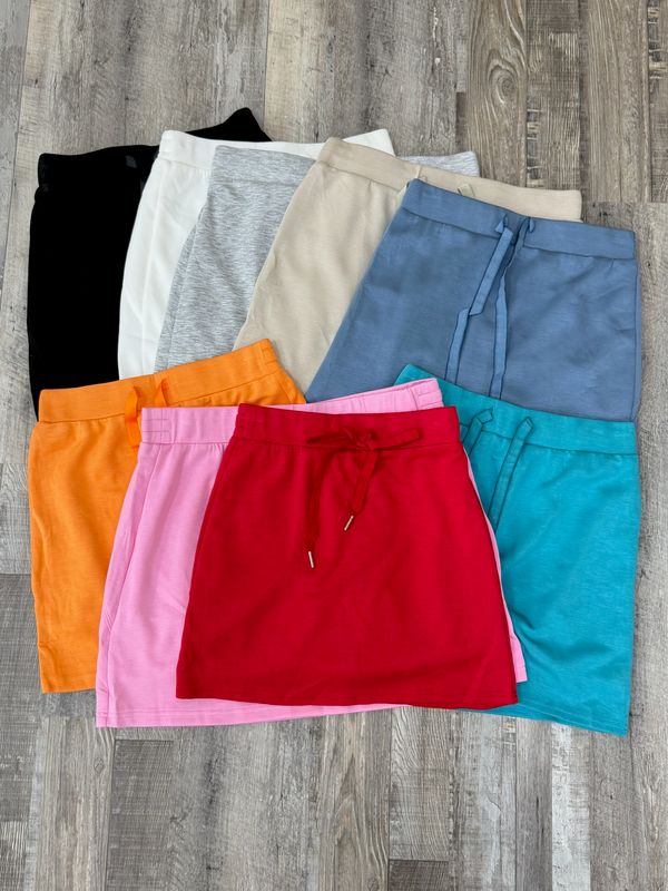 Pollera short casual