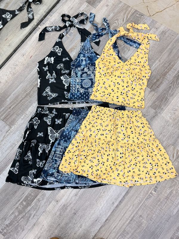 Conjunto de pollera y top