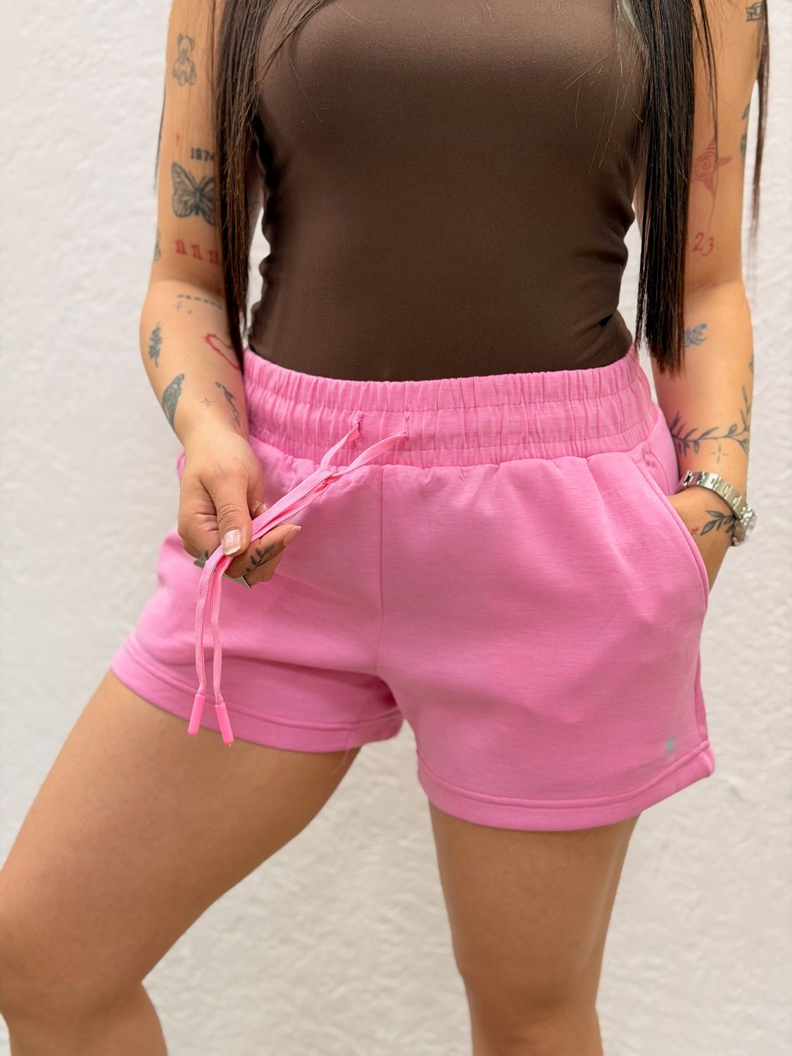 Short deportivo casual por mayor ($290 c/u paquete de 12 unidades)