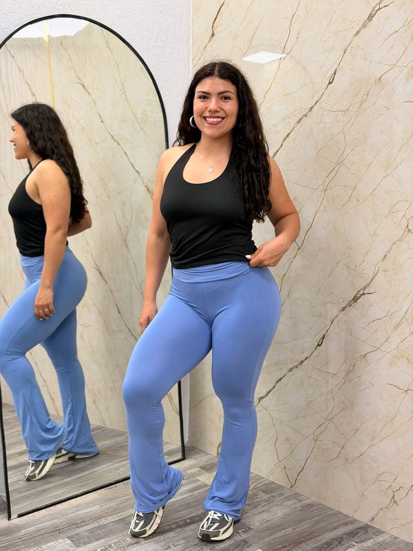 Calza  oxford con cintura alta por mayor ($390 c/u paquete de 12 unidades)