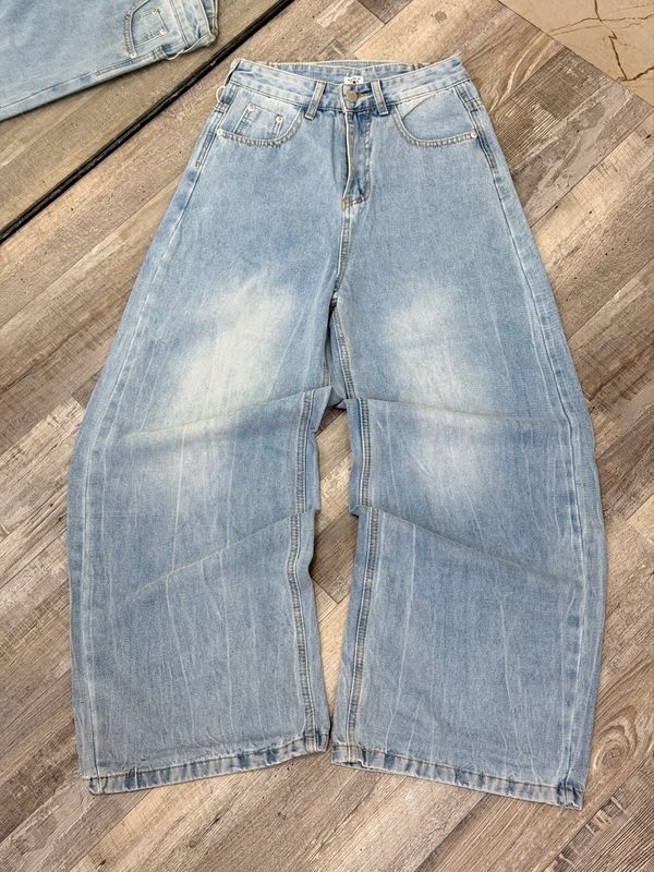 Jean ancho con degrade  por mayor ($890 c/u paquete de 12 unidades)