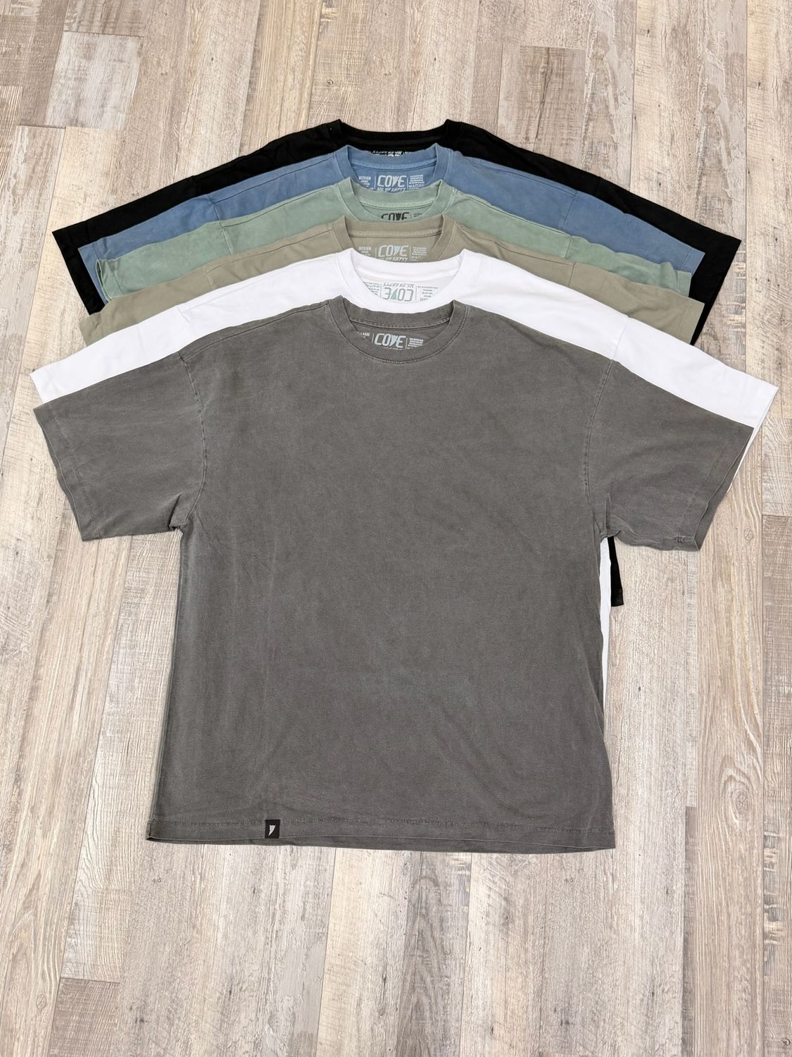 Remera basica mangas cortas por mayor ($250 c/u paquete de 12 unidades)