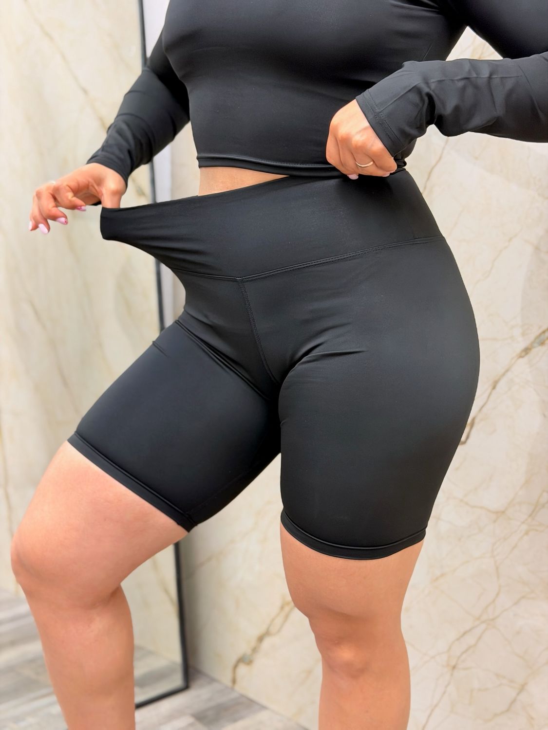 Biker deportiva faja alta Biker deportiva faja alta