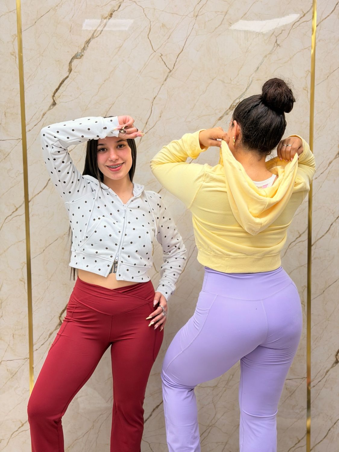 Campera con cierre