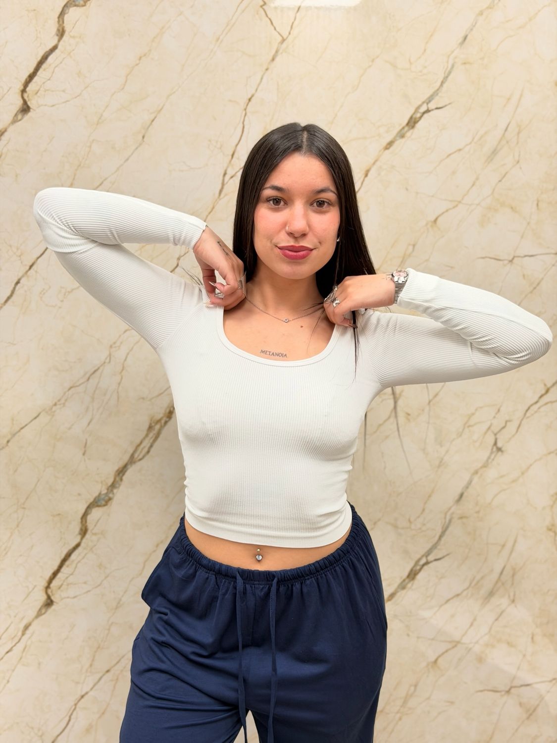 Remera mangas largas
