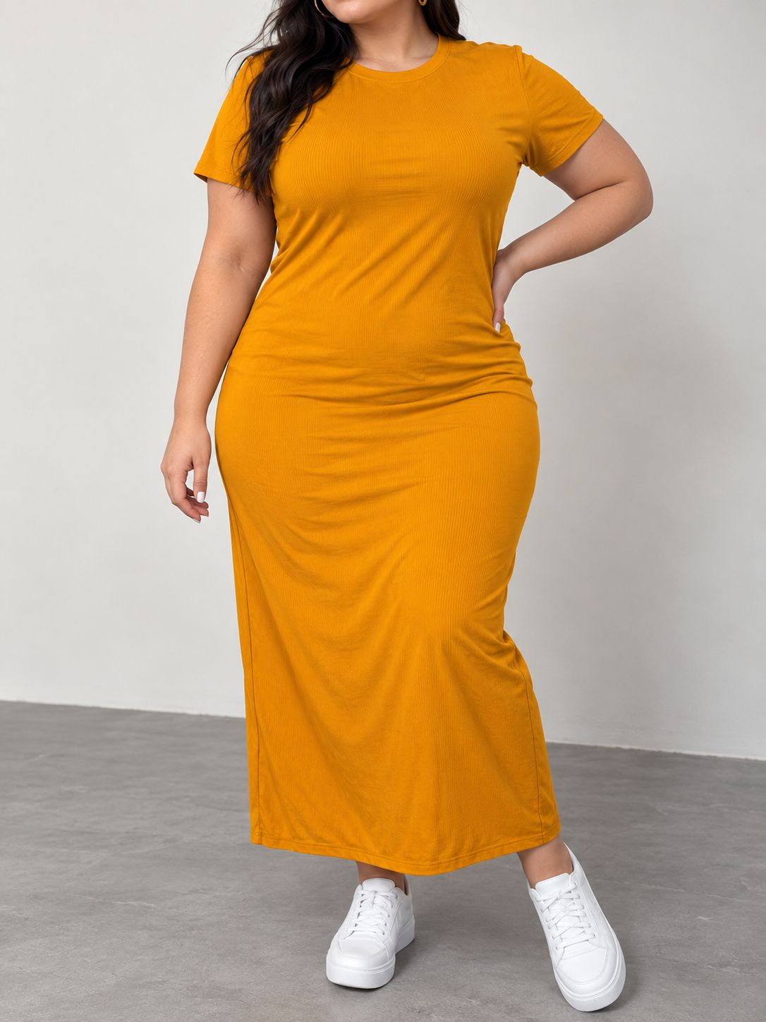 Vestido remera plus size Vestido remera plus size