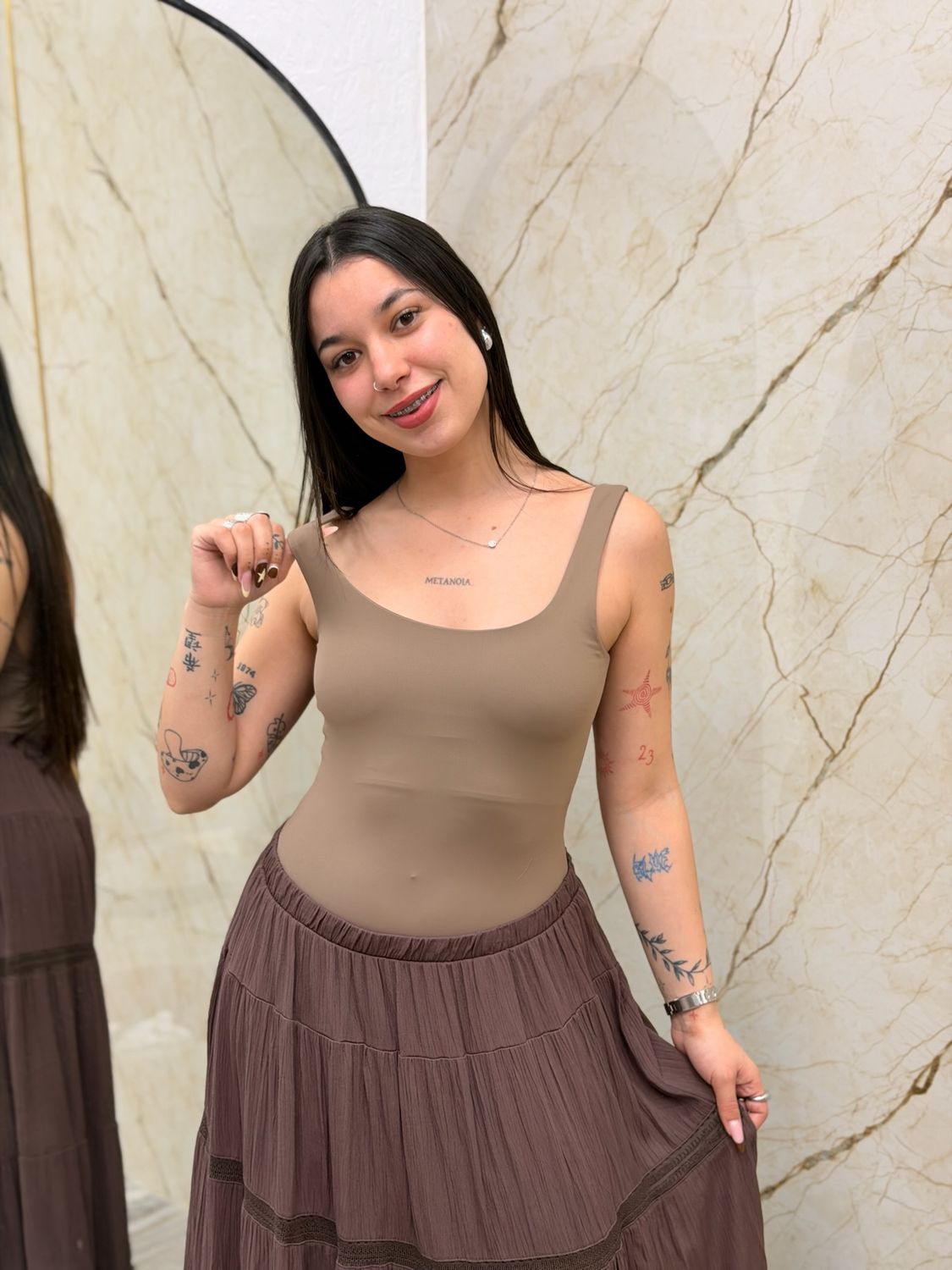 Body musculosa espalda baja