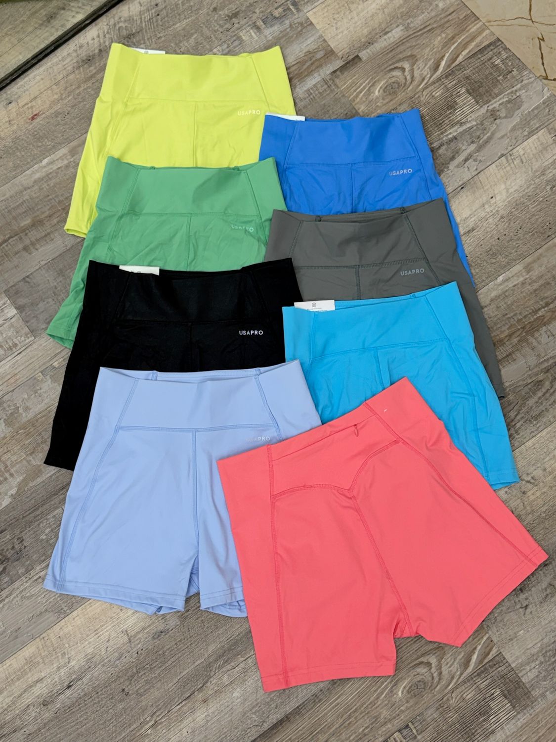 Short deportivo por mayor ($290 c/u paquete de 6 unidades)