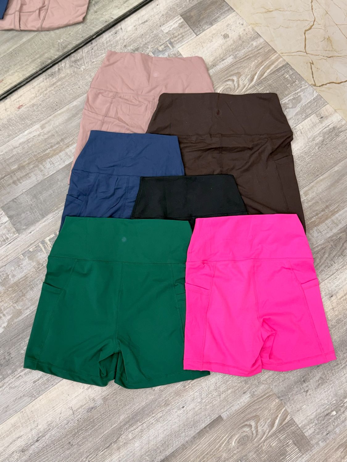 Short deportivo por mayor ($290 c/u paquete de 6 unidades)