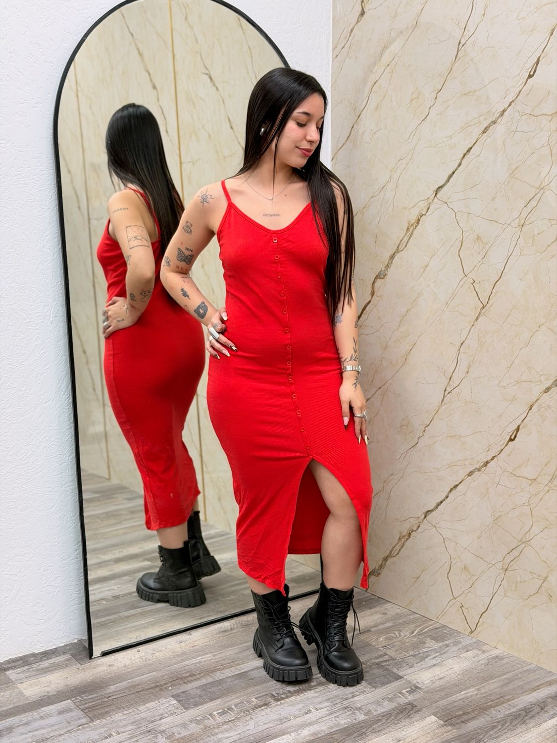 Vestido estampado por mayor ($490 c/u paquete de 6 unidades) Vestido estampado por mayor ($490 c/u paquete de 6 unidades)