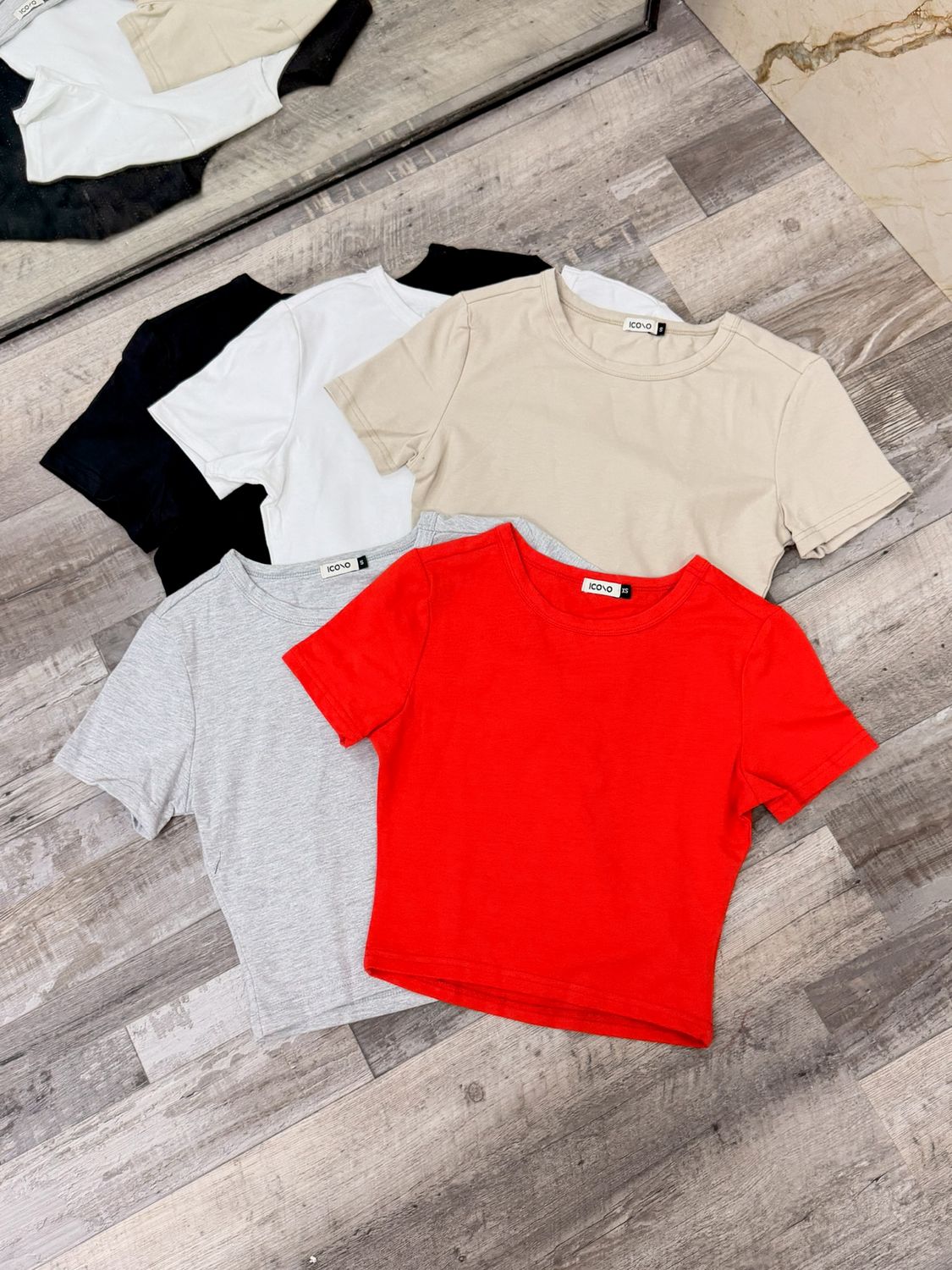 Remera basica  por mayor ($ 290 c/u paquete de 6 unidades)
