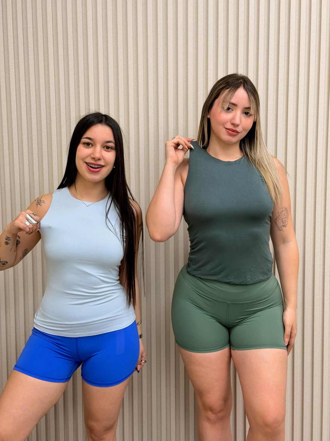 Musculosa elatizada por mayor ($290 c/u paquete de 6 unidades)