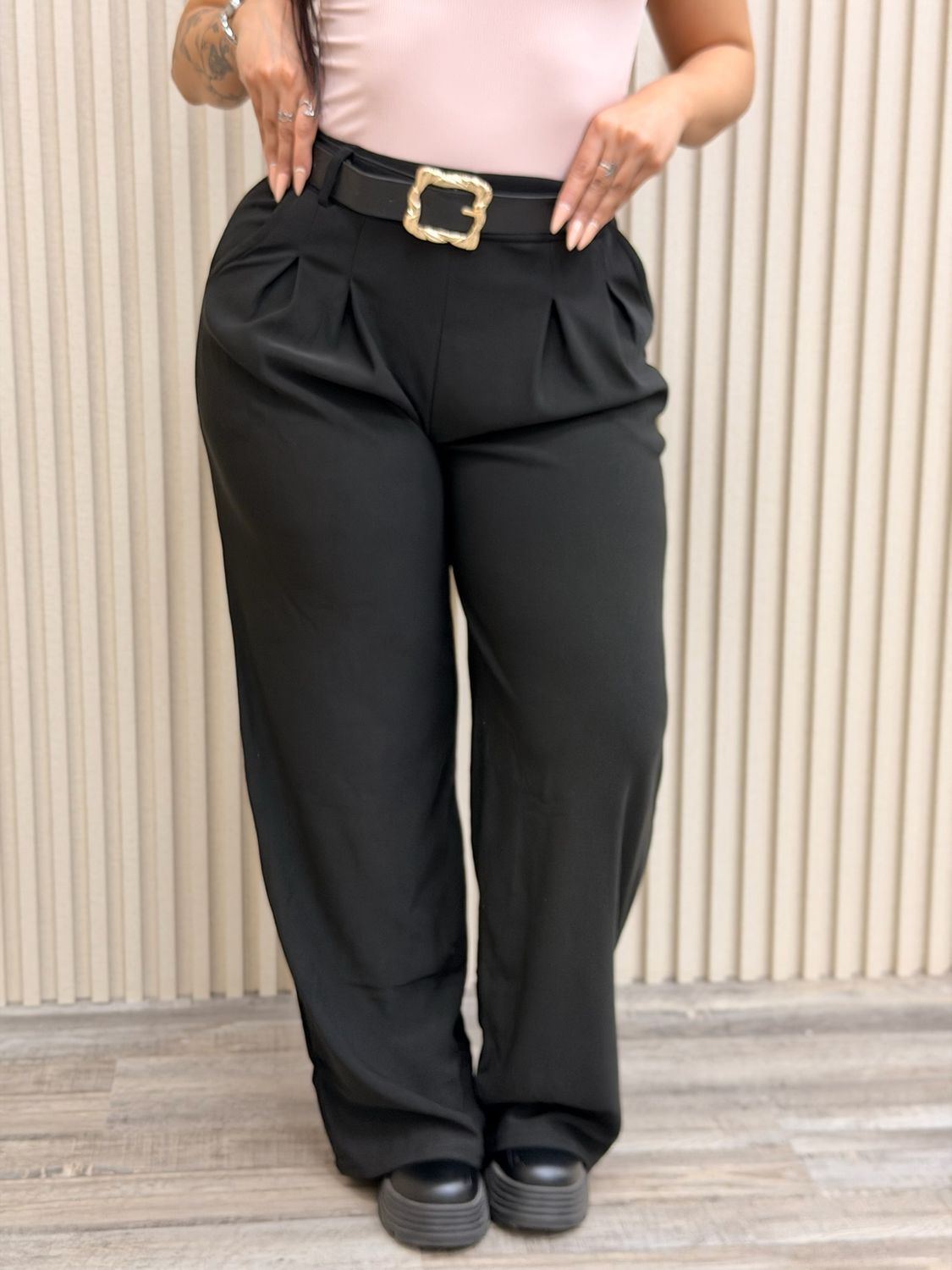 Pantalon sastrero con cinto por mayor($490 c/u paquete de 6 unidades) Pantalon sastrero con cinto por mayor($490 c/u paquete de 6 unidades)