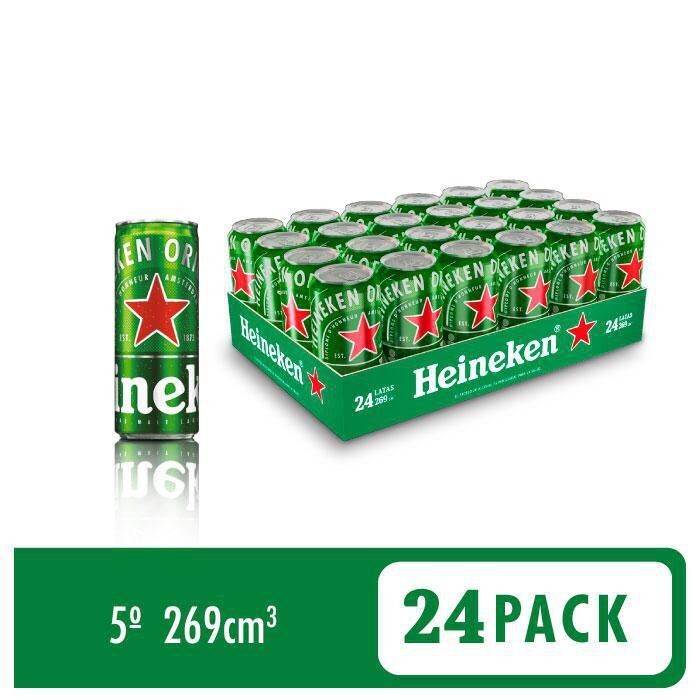 HEINEKEN LATA 269ML