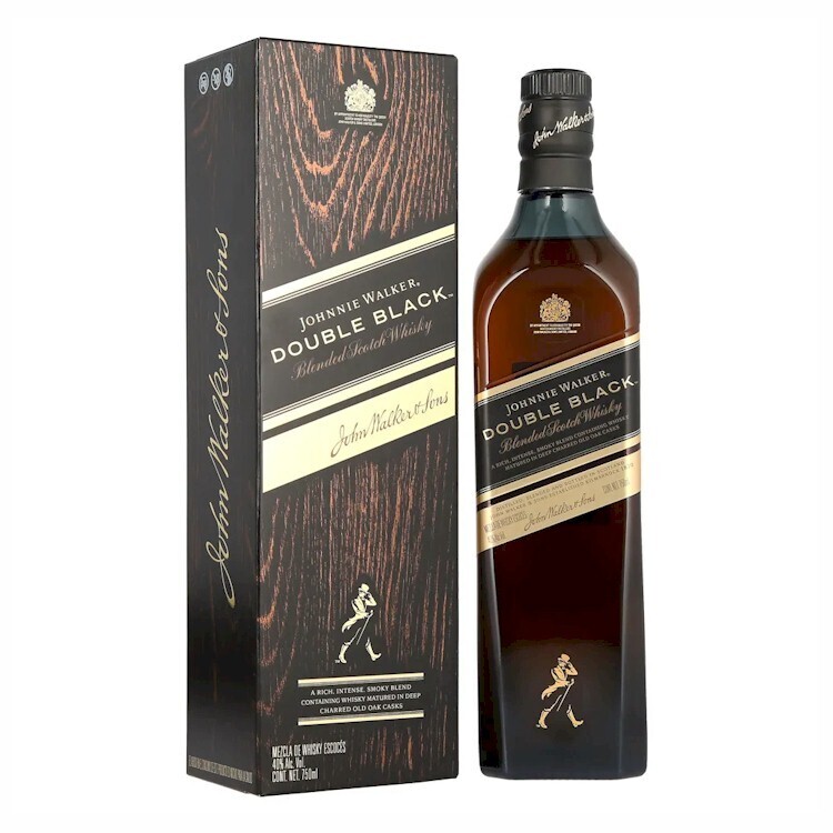 JONNIE WALKER DOUBLE BLACK 750ML