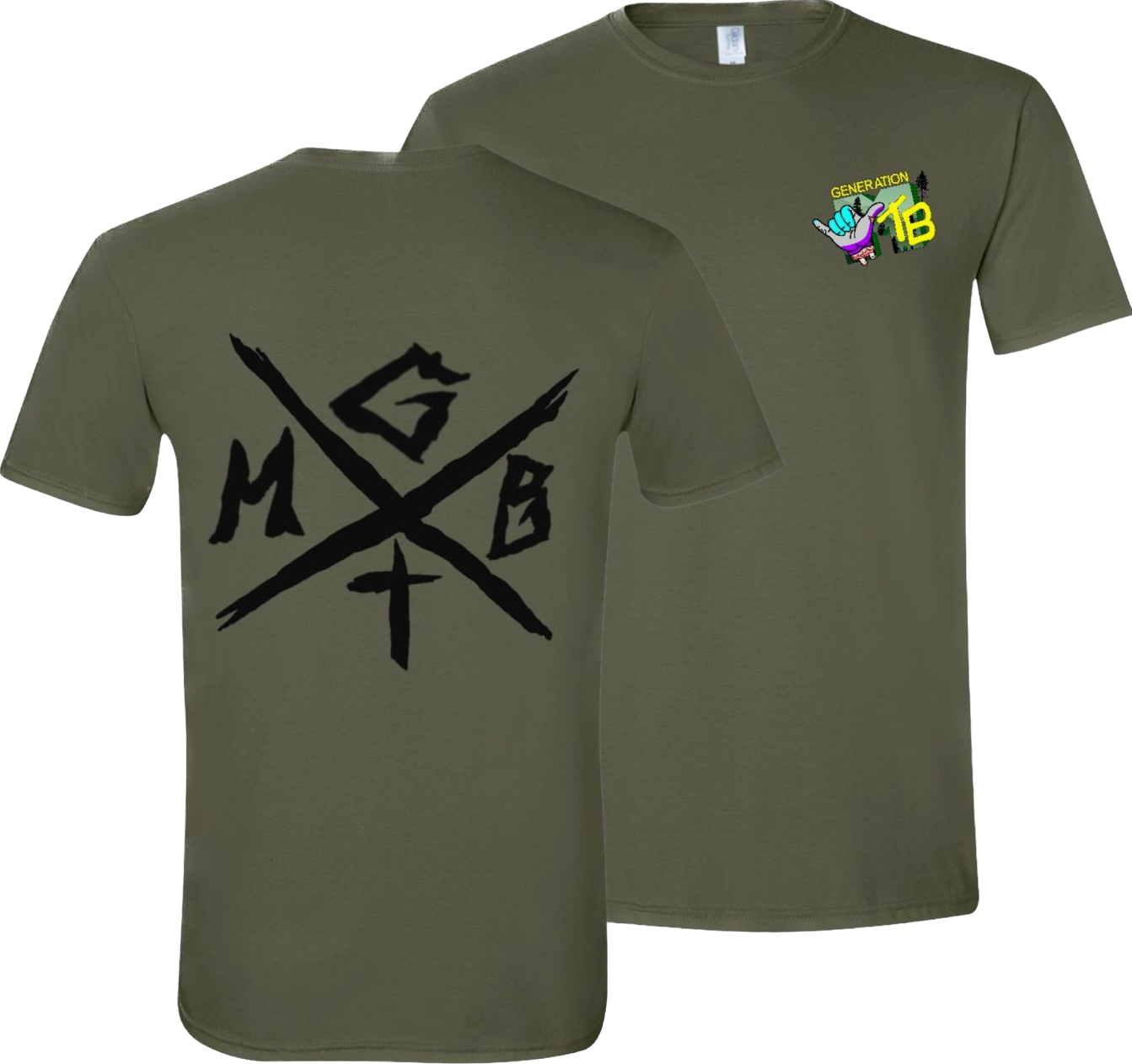 X - Green T-Shirt