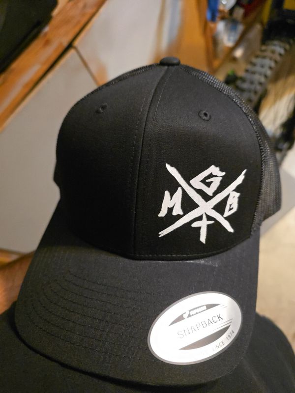 X Logo SnapBack Hat - Black