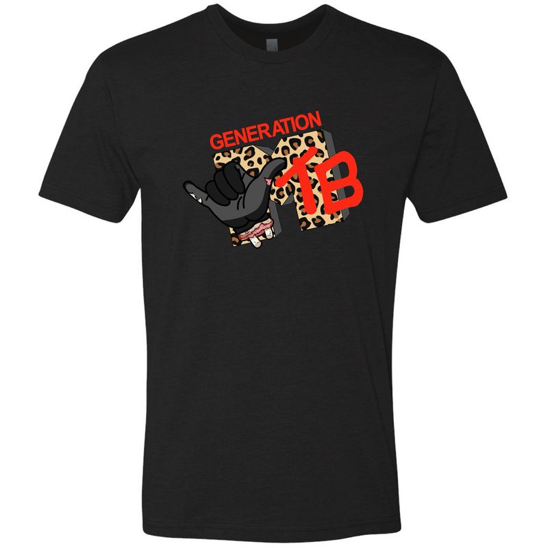 Leopard Logo Tee - Black