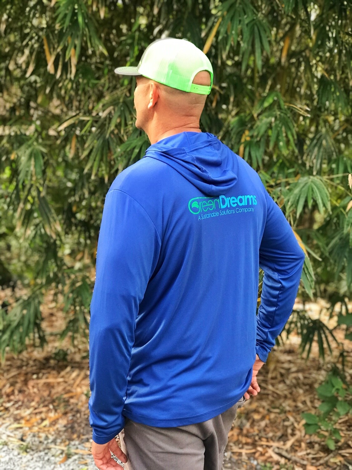 Shirt - Hooded - Blue - Large