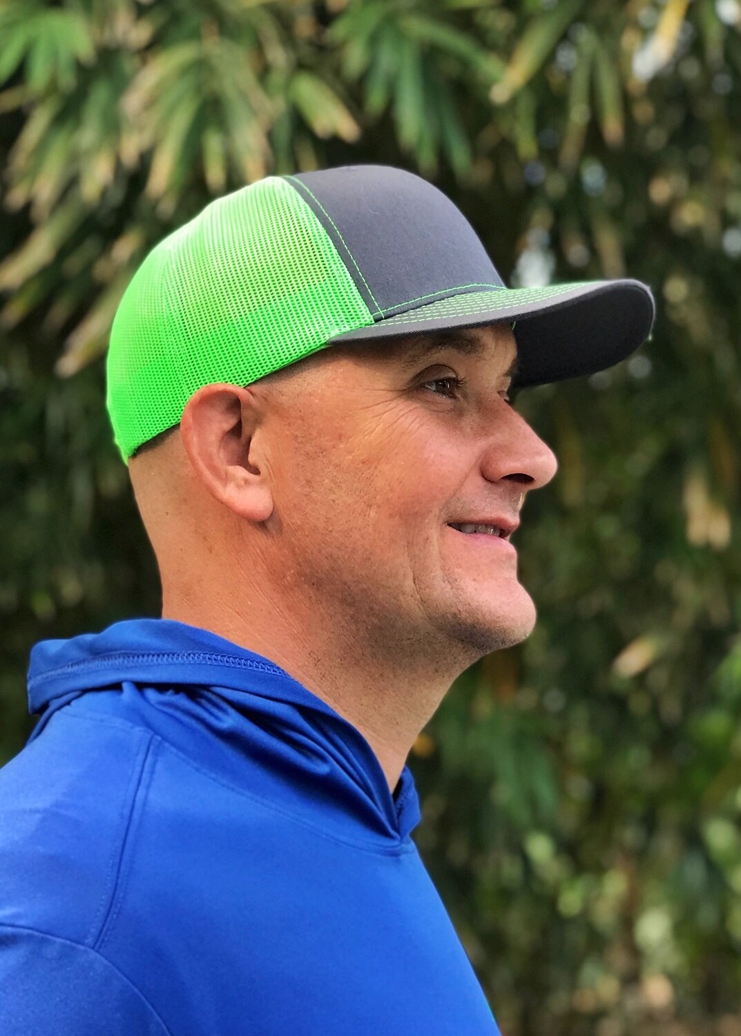 Hat - Green and Gray