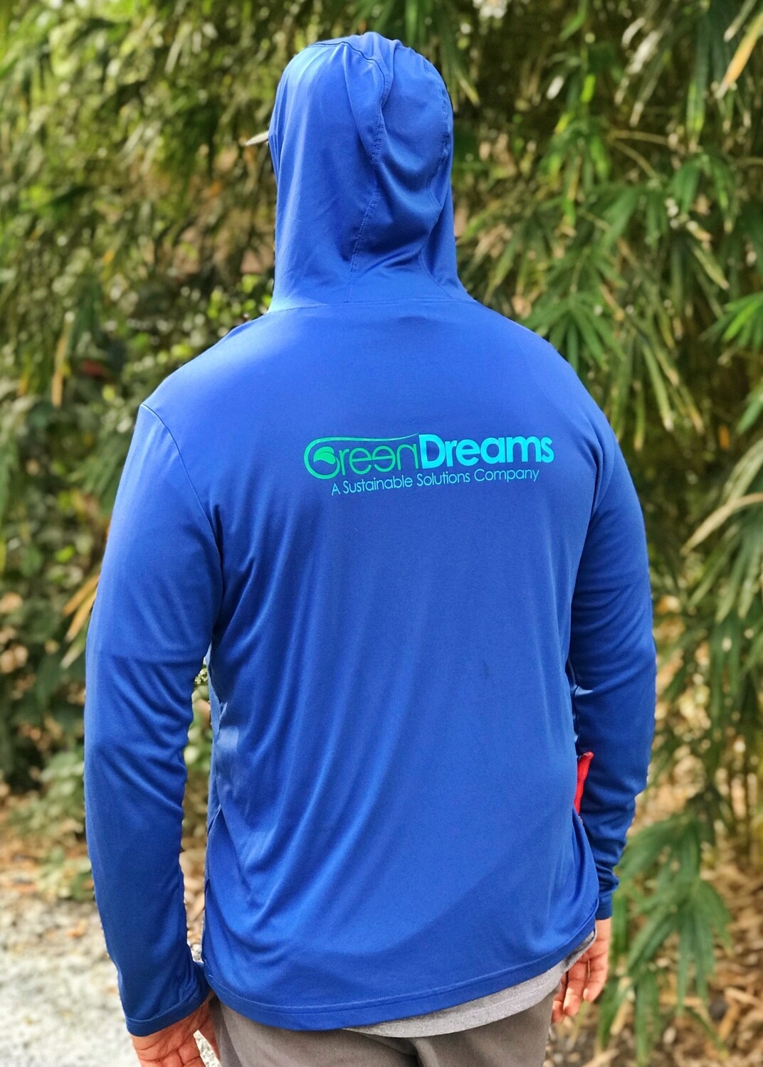 Shirt - Hooded - Blue - Large