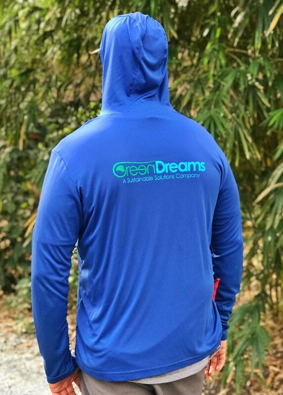 Shirt - Hooded - Blue - Medium