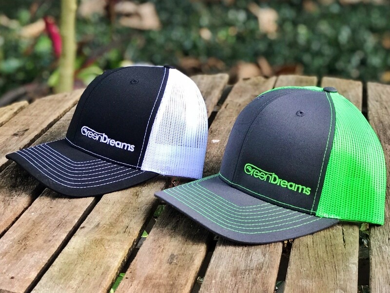 Hat - Green and Gray