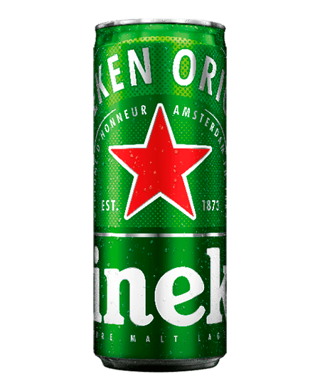 Cerveza Heineken mini lata x 24