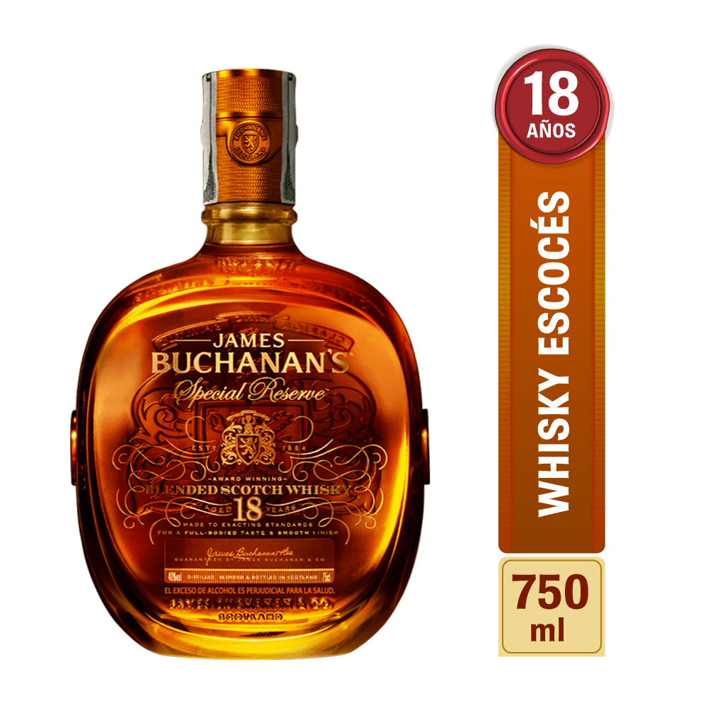 WK Buchanan&#39;s 18 años 750ml