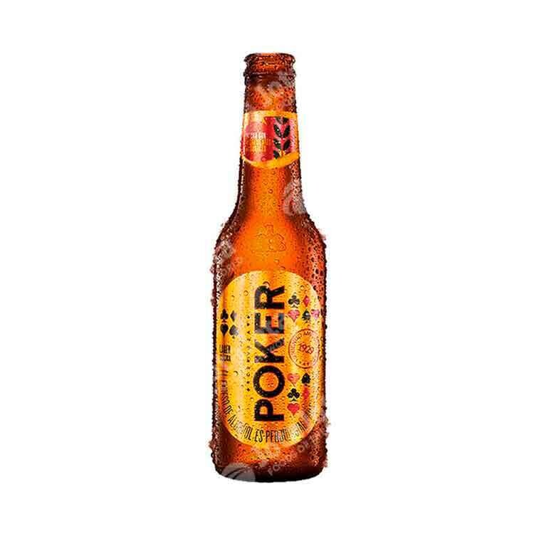 Cerveza Poker botella x 24