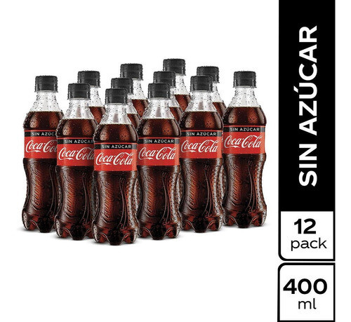 Coca Cola Cero 400 x 12