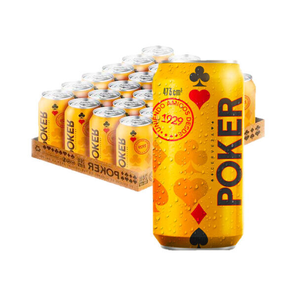 Poker lata 330 x 24